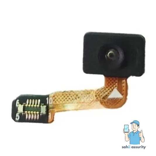 Fingerprint Sensor with Flex Cable for Realme 8 Black